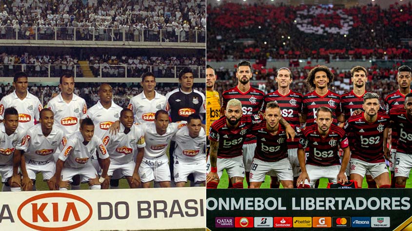 Santos de 2010 ou Flamengo de 2019? Quem é o melhor? LANCE! compara posição  por posição – LANCE!