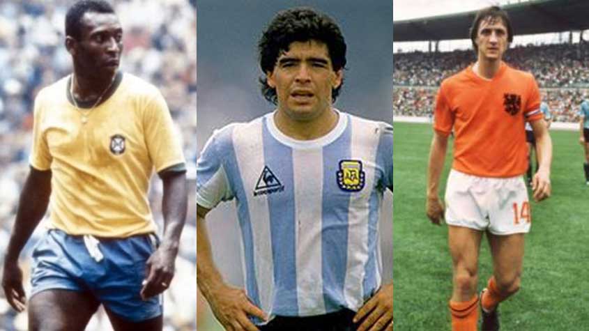 Revista elege os 10 maiores jogadores de futebol da história; confira a  lista : r/futebol