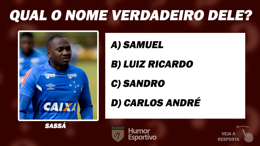 QUIZ: Você consegue acertar o nome verdadeiro de 20 jogadores? – LANCE!