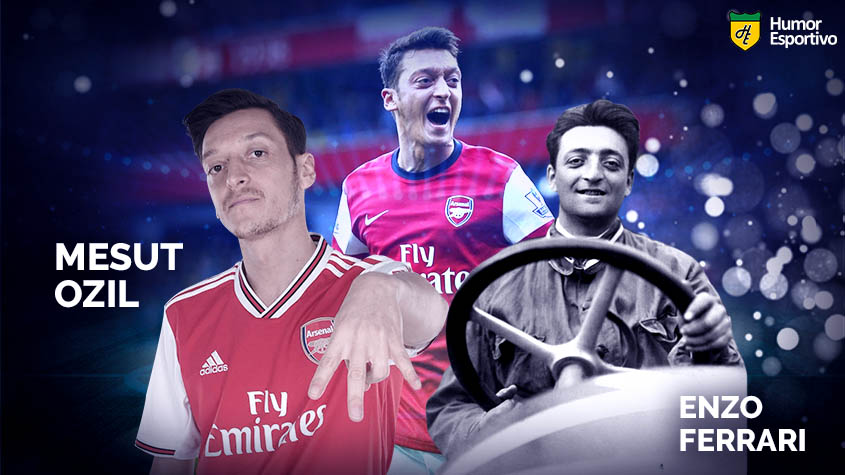 mesut ozil ferrari enzo