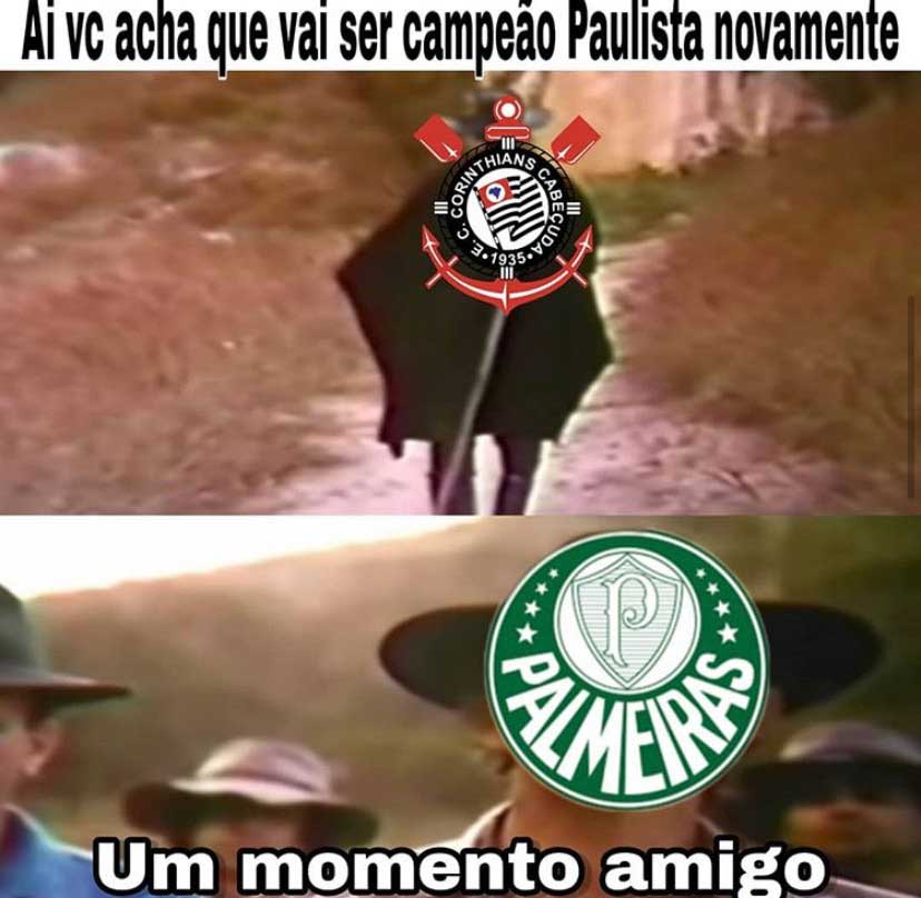 Os melhores memes do título paulista do Palmeiras contra o Corinthians