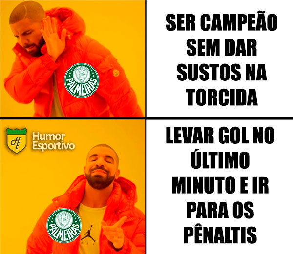 Os melhores memes do título paulista do Palmeiras contra o Corinthians