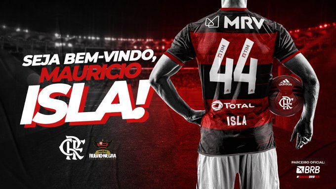 Jogadores do Clube de Regatas do Flamengo<br>(Isla)