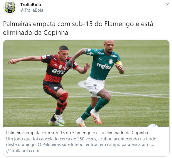 Os memes do empate de Palmeiras x Flamengo. Confira!