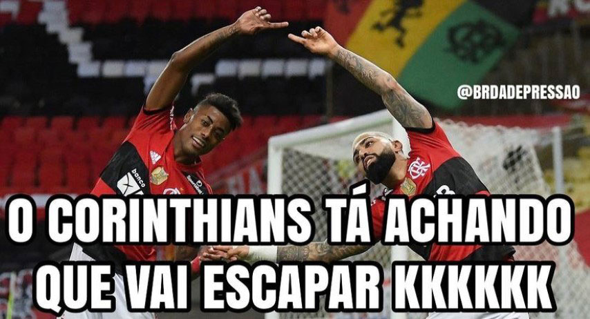 Lance - UNIÃO! 🤝 União Flamengo e Corinthians rende memes