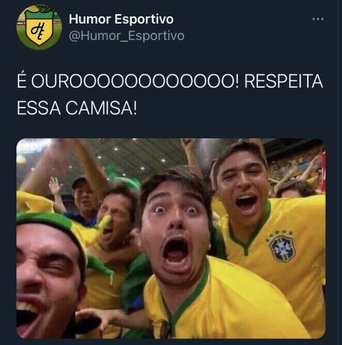 É ouro! Veja os melhores memes da conquista do futebol masculino nos Jogos  Olímpicos - Esportes - R7 Lance