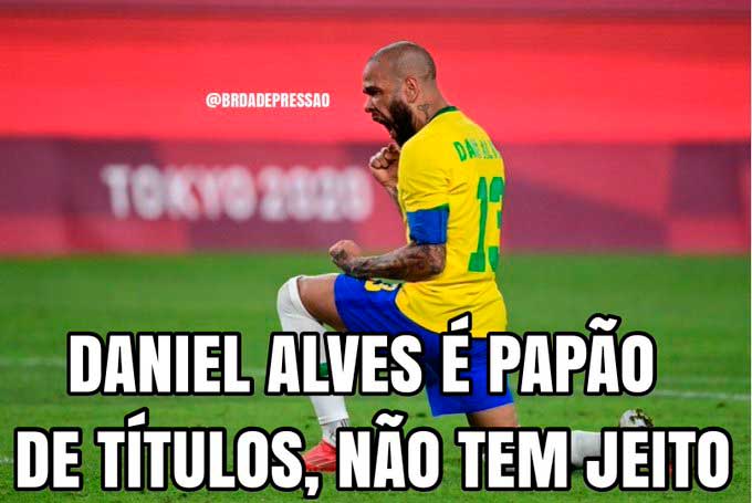 É ouro! Veja os melhores memes da conquista do futebol masculino nos Jogos  Olímpicos – LANCE!