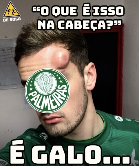 Torcedores compartilham memes sobre a derrota do Palmeiras no 1º jogo da  final