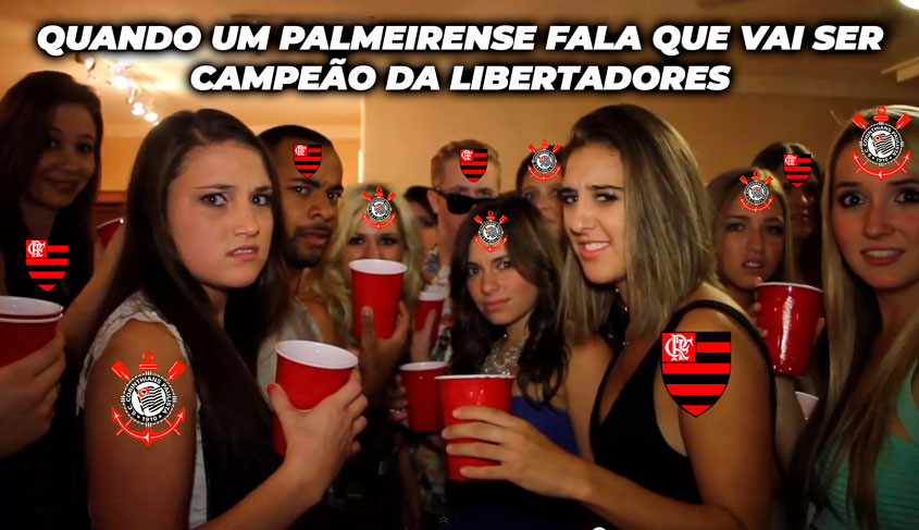 União Flarinthians! Torcedores se unem contra Palmeiras pela final da  Libertadores - Coluna do Fla