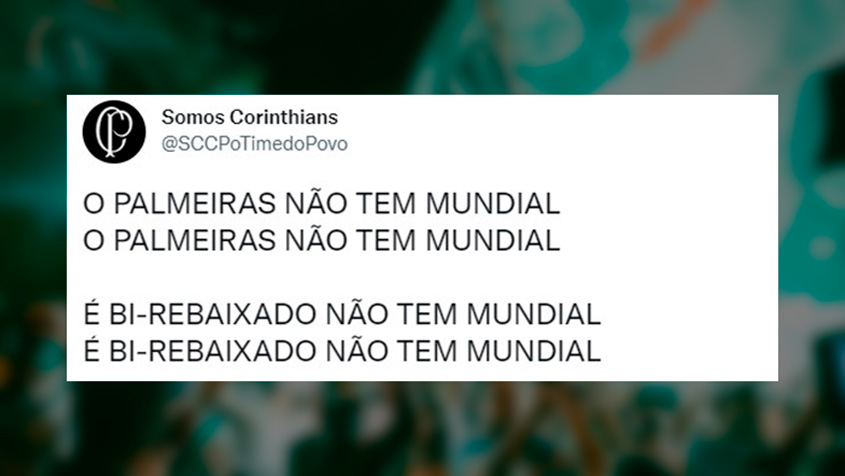 Novas versões? Rivais criam adaptações para música “O Palmeiras