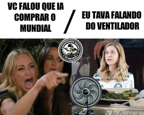 Memes de Palmeiras não tem Mundial - 31/10/2023 - Tec - Fotografia