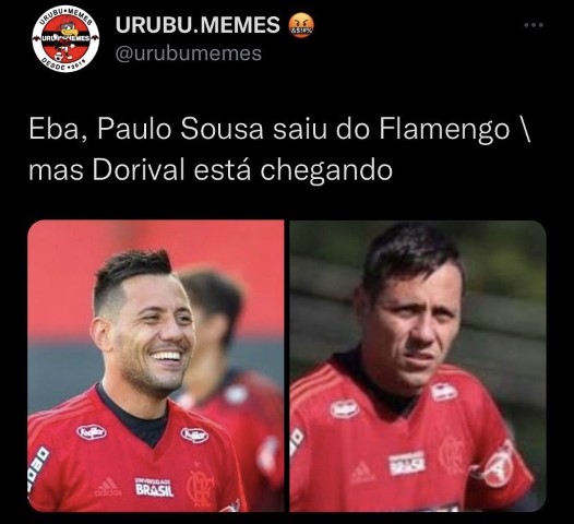 FLAMENGO 0 X 1 SÃO PAULO JOGO DE IDA / MELHORES MEMES ZUANDO O FLAMENGO  DORIVAL JR / COPA DO BRASIL 