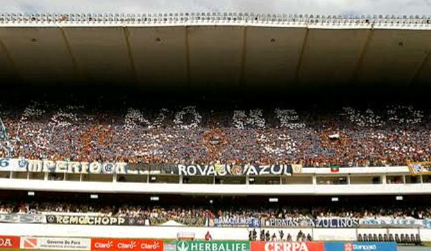 Torcida do Flamengo prepara mosaico para jogo contra o Bragantino, mas  comete gafe no resultado