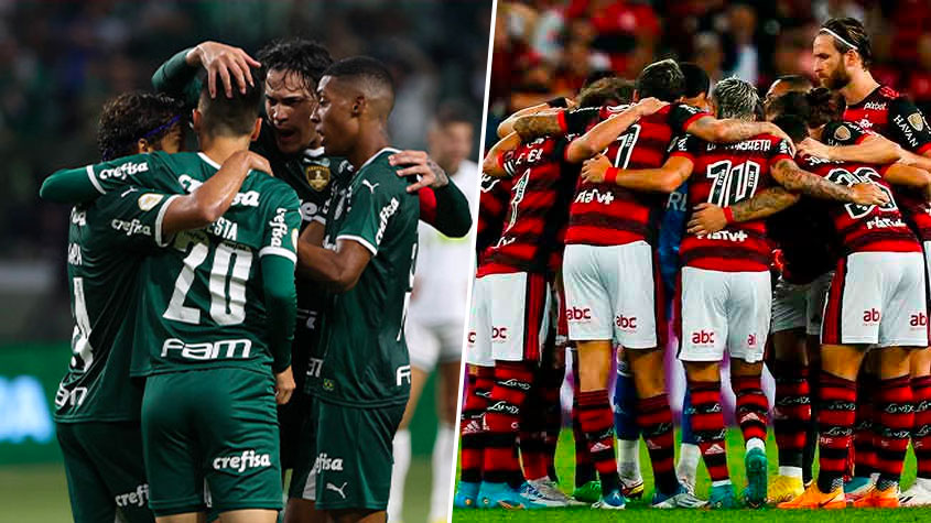 Quem é o melhor mandante, Palmeiras ou Flamengo? Veja números