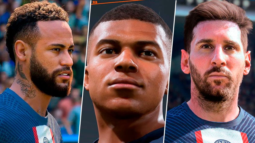 FIFA 23 tem faces realistas de todas as lendas brasileiras, fifa