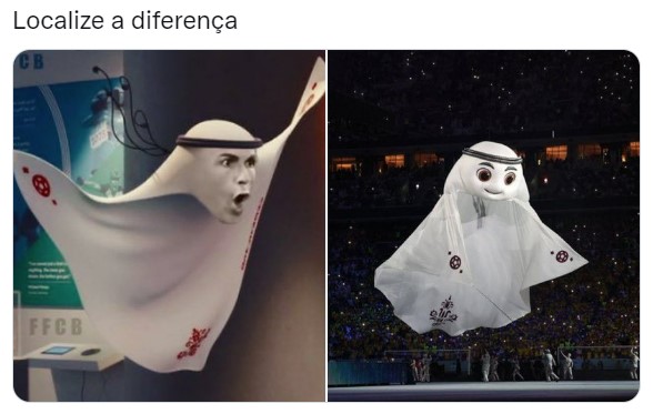 Gasparzinho” e “fantasma de série B”: mascote da copa do Catar vira meme
