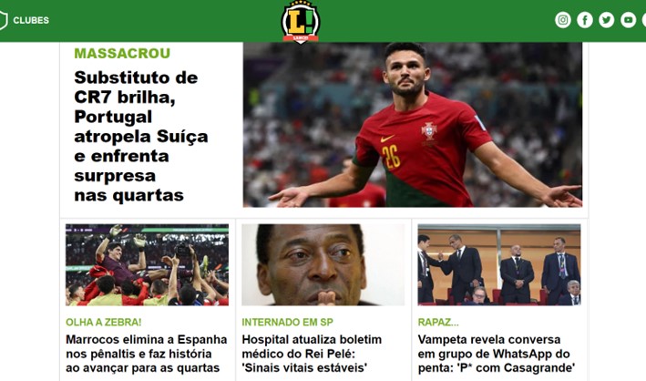 Dicas de domingo: Portugal e Espanha jogam pela classificação à Copa do  Mundo - Lance!