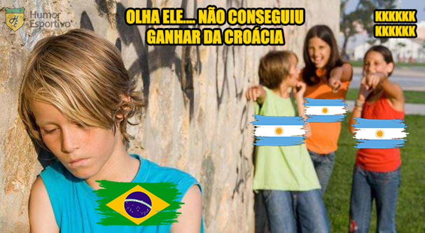 Croácia livra Brasil de um vexame: confira os memes da vitória da Argentina  na Copa