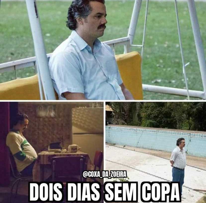 Memes tomam as redes sociais lamentando primeiros dias sem jogos da Copa do  Mundo; veja