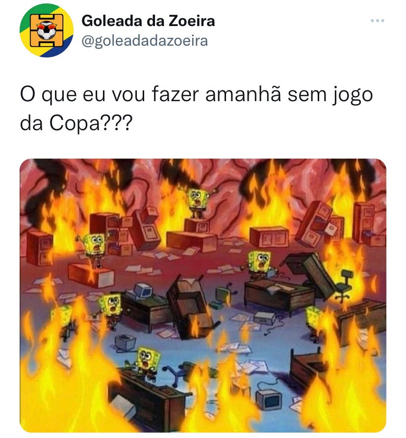 Memes tomam as redes sociais lamentando primeiros dias sem jogos