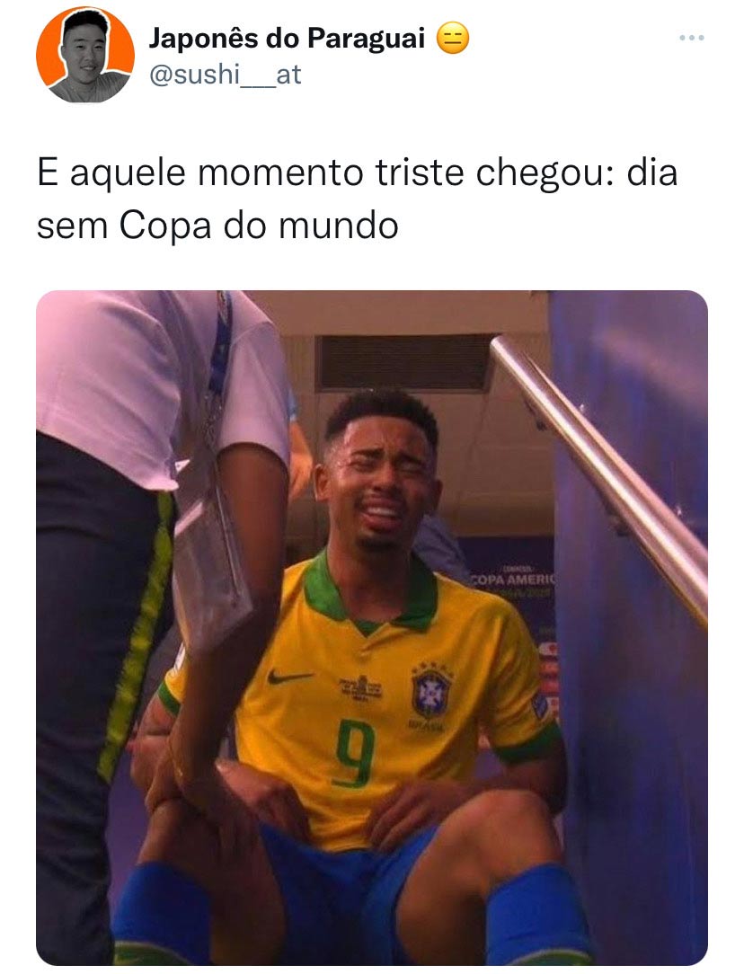 E agora? Torcedores fazem memes com dias sem jogos da Copa do Mundo – LANCE!