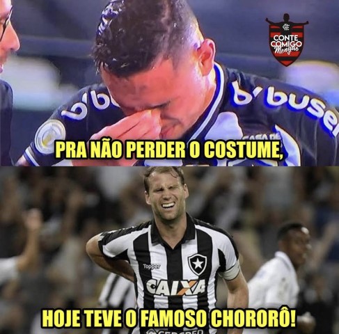 Chororô atualizado! Confira os memes da vitória do Flamengo sobre o  Botafogo