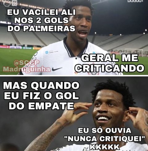 Confira memes da partida entre Palmeiras e Corinthians - Gazeta Esportiva