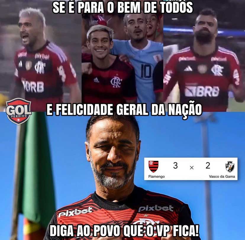 Voltou ao normal”! Veja os melhores memes da vitória do Flamengo sobre o  Vasco – LANCE!