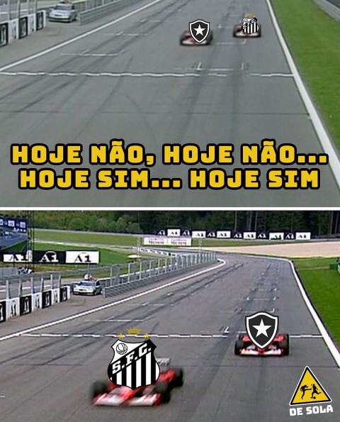 Hoje não, hoje não, hoje sim… os memes do empate do Botafogo com o Santos