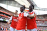 Nketiah, Saka e Gabriel Martinelli - Arsenal