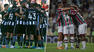 Montagem - Botafogo e Fluminense
