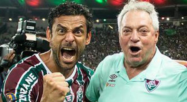 Abel Braga e Fred - Fluminense