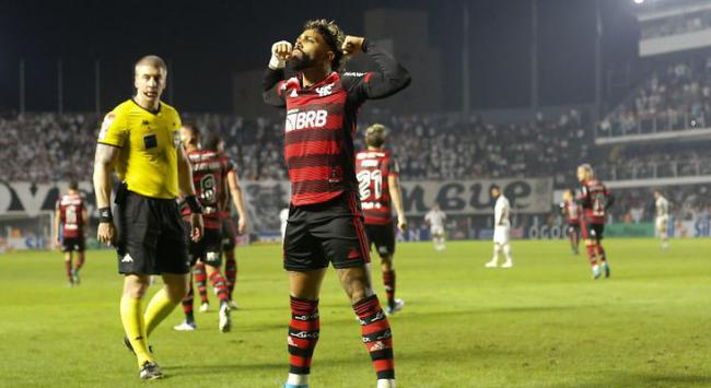 Gabigol - Santos x Flamengo