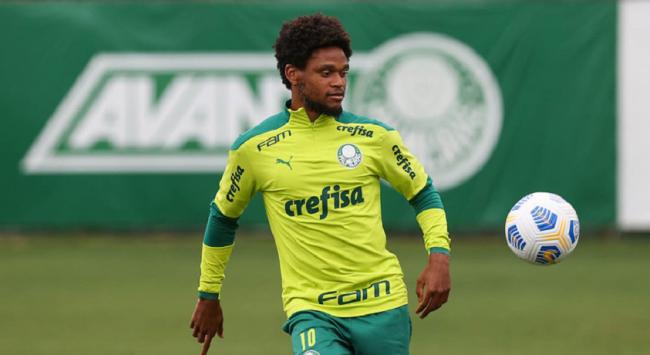 Luiz Adriano - Treino Palmeiras