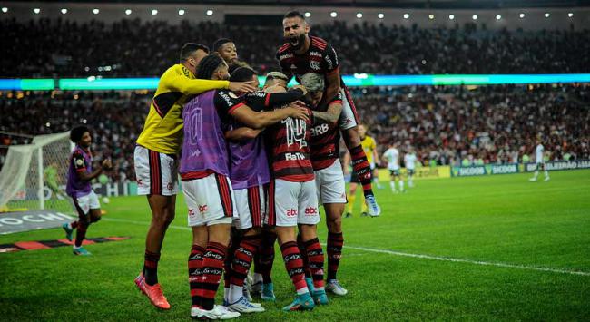 Flamengo x América-MG - Comemoração Flamengo
