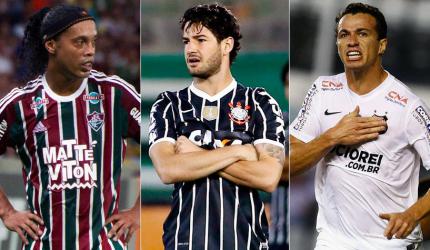 Montagem - Ronaldinho, Alexandre Pato e Leandro Damião