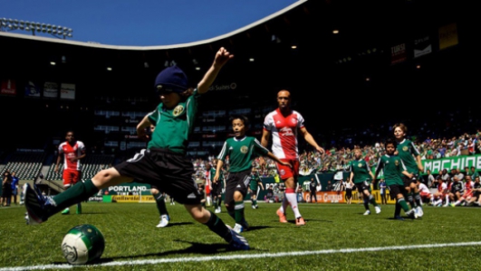 Green Machine x Portland Timbers (Foto: Divulgação)