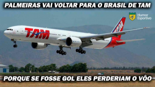 Meme: Palmeiras quarto colocado no Mundial