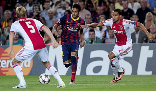 HOME - Barcelona x Ajax (Foto: AFP)