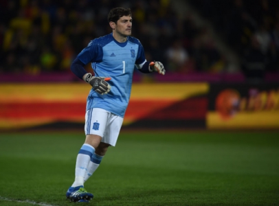 Casillas - Romênia x Espanha