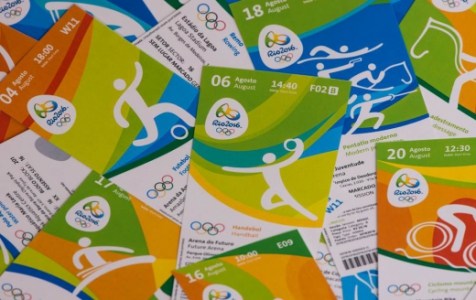 Ingressos comemorativos da Rio-2016