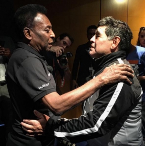 Pelé e Maradona