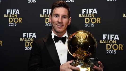 Messi - Bola de ouro 2015