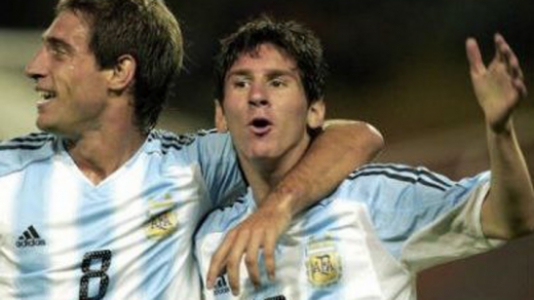 Messi na seleção sub-20 da Argentina