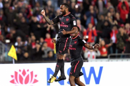 Lacazette - Arsenal x Sydney FC