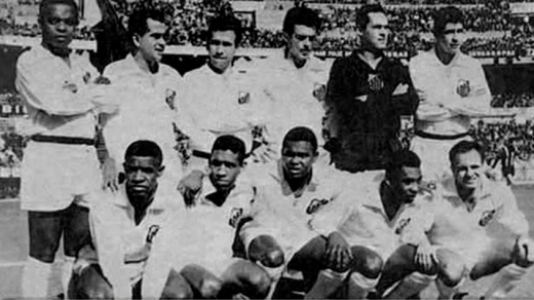 Santos campeão da Libertadores de 1963