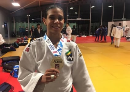 Jéssica Pereira conquista o bicampeonato de judô no Pan-Americano