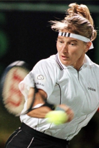 Tamb&eacute;m com seis conquistas aparece a alem&atilde; Steffi Graf, ganhadora em 1987, 1988, 1993, 1995, 1996, 1999