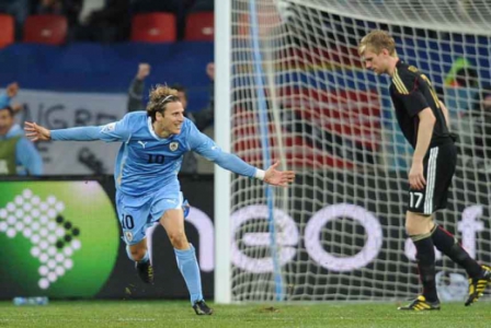2010: Uruguai - Diego Forlán