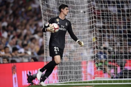 Real Madrid x Espanyol Courtois